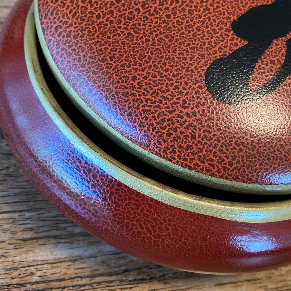 Asian Design Ceramic Container w/Lid - Picture 13 of 15